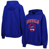 Buffalo Bills Tommy Hilfiger Women's Becca Drop Shoulder Pullover Hoodie Royal | NFL