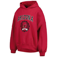 Arizona Cardinals Tommy Hilfiger Women's Becca Drop Shoulder Pullover Hoodie Cardinal | NFL