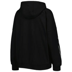 Pittsburgh Steelers Tommy Hilfiger Women's Becca Drop Shoulder Pullover Hoodie Black | NFL