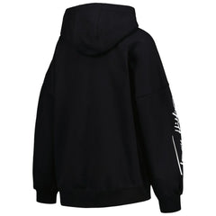 Las Vegas Raiders Tommy Hilfiger Women's Becca Drop Shoulder Pullover Hoodie Black | NFL