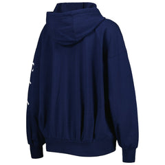 Seattle Seahawks MSX by Michael Strahan Women's Emerson Lightweight Full-Zip Hoodie College Navy | NFL