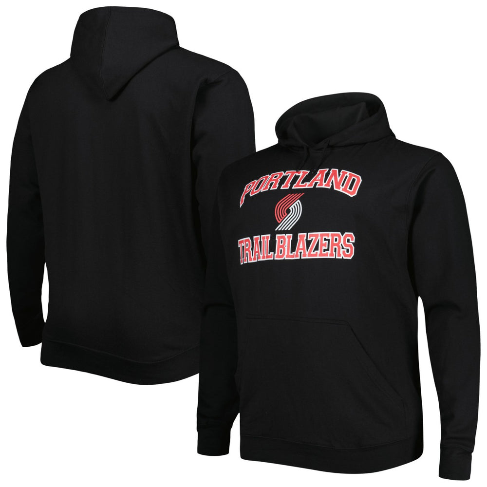 Portland Trail Blazers Big & Tall Heart & Soul Pullover Hoodie Black - NBA