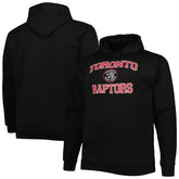 Toronto Raptors Big & Tall Heart & Soul Pullover Hoodie Black - NBA