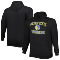 Golden State Warriors Big & Tall Heart & Soul Pullover Hoodie Black - NBA