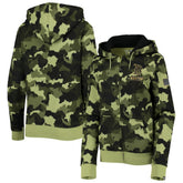 Boston Red Sox New Era Women's 2022 MLB Armed Forces Day Camo Full-Zip Hoodie - MLB