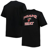 Miami Heat Big & Tall Heart & Soul T-Shirt Black - NBA