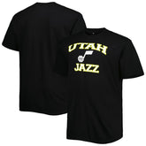 Utah Jazz Big & Tall Heart & Soul T-Shirt Black - NBA