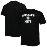 Brooklyn Nets Big & Tall Heart & Soul T-Shirt Black - NBA