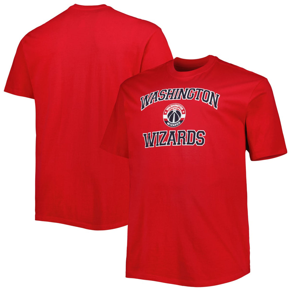 Washington Wizards Big & Tall Heart & Soul T-Shirt Red - NBA