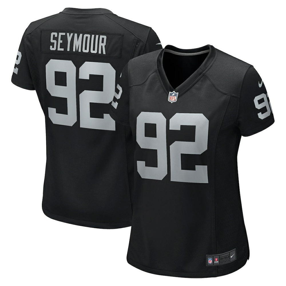 Richard Seymour Las Vegas Raiders Women's Retired Player Game Jersey Black | Nike for Sale