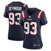 Richard Seymour New England Patriots Women's Retired Player Game Jersey Navy | Nike for Sale