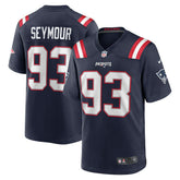 Richard Seymour New England Patriots Retired Player Game Jersey Navy | Nike for Sale