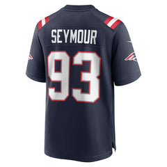 Richard Seymour New England Patriots Retired Player Game Jersey Navy | Nike for Sale