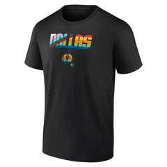 Dallas Mavericks Pride T-Shirt Black - NBA