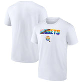 Denver Nuggets Pride T-Shirt White - NBA