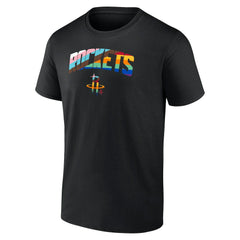Houston Rockets Pride T-Shirt Black - NBA
