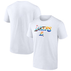 Los Angeles Lakers Pride T-Shirt White - NBA