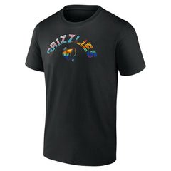 Memphis Grizzlies Pride T-Shirt Black - NBA