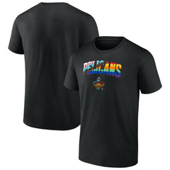 New Orleans Pelicans Logo Pride T-Shirt Black - NBA