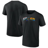 San Antonio Spurs Pride T-Shirt Black - NBA