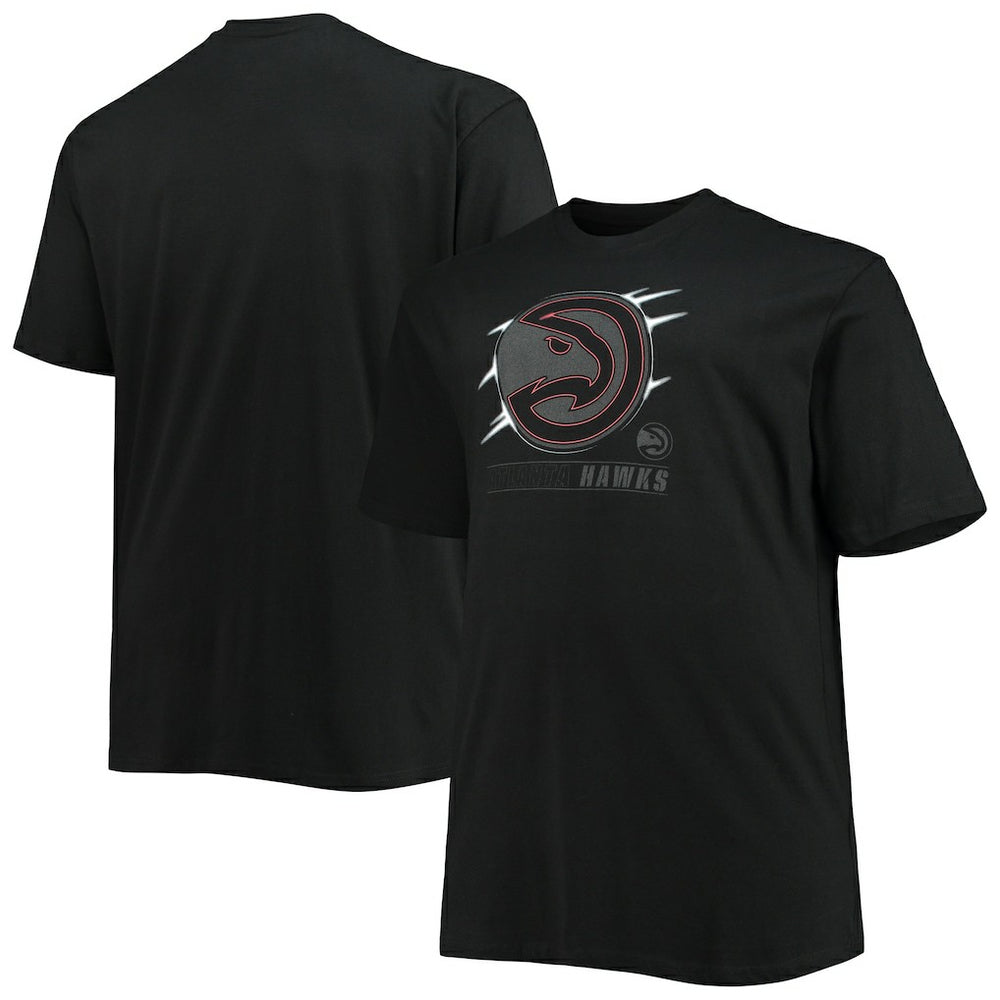 Atlanta Hawks Big & Tall Pop T-Shirt Black - NBA