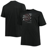 Atlanta Hawks Big & Tall Pop T-Shirt Black - NBA