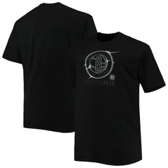Brooklyn Nets Big & Tall Pop T-Shirt Black - NBA
