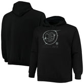 Brooklyn Nets Big & Tall Pop Pullover Hoodie Black - NBA