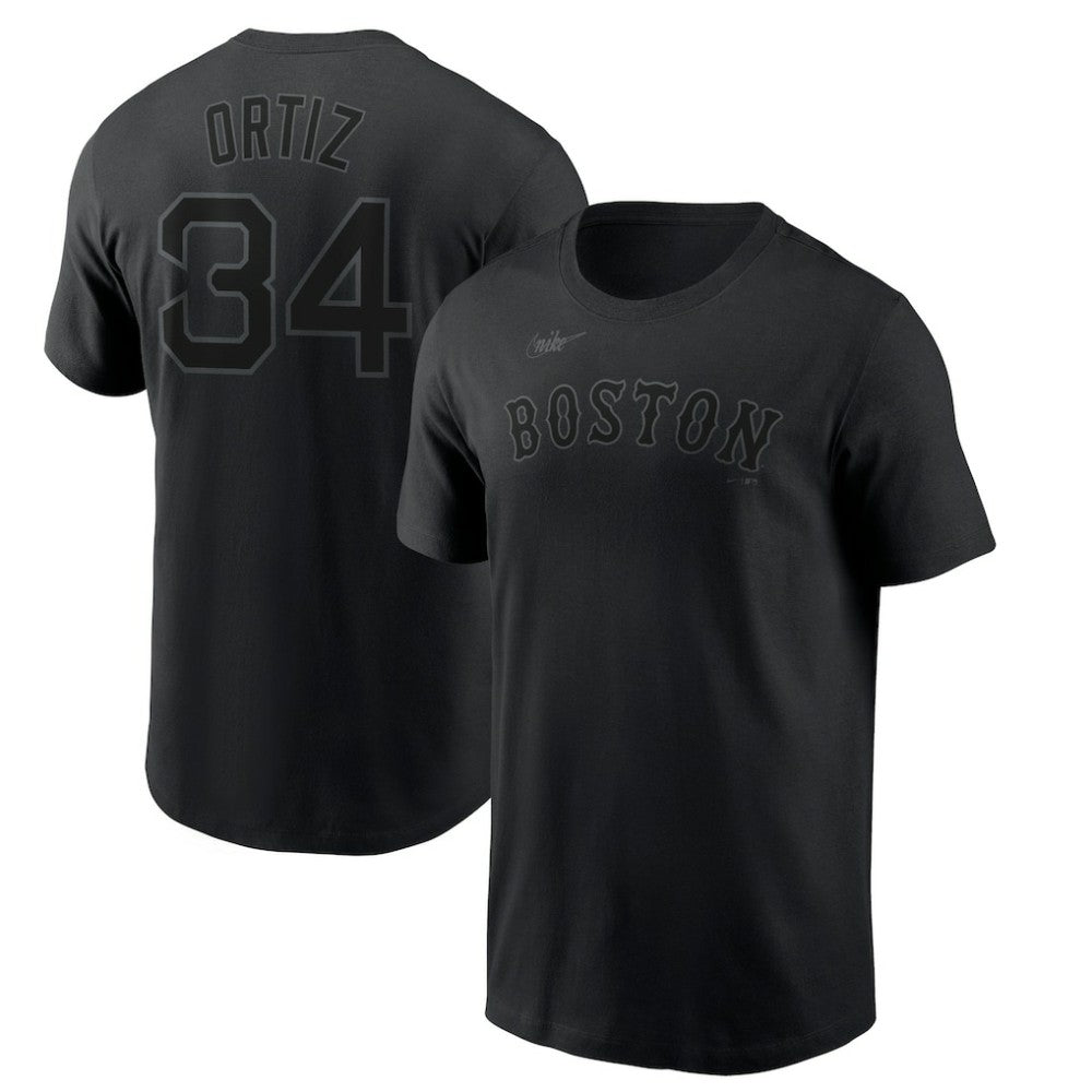 David Ortiz Boston Red Sox Nike Name & Number T-Shirt - MLB