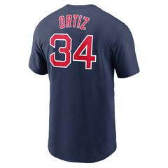 David Ortiz Boston Red Sox Nike Name & Number Logo T-Shirt - MLB