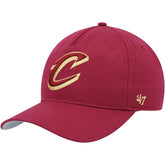 Cleveland Cavaliers '47 Hitch Snapback Hat Wine - NBA