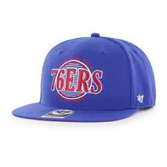 Philadelphia 76ers '47 High Post Captain Snapback Hat Royal - NBA