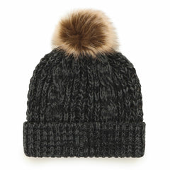 Miami Heat '47 Women's Meeko Cuffed Knit Hat with Pom Black - NBA
