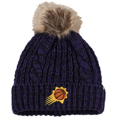 Phoenix Suns '47 Women's Meeko Cuffed Knit Hat with Pom Purple - NBA