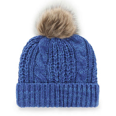 Detroit Pistons '47 Women's Meeko Cuffed Knit Hat with Pom Royal - NBA