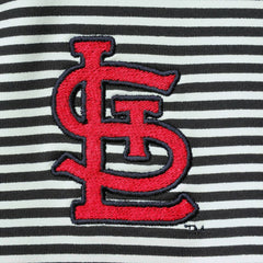 St. Louis Cardinals Tommy Bahama Women's Aubrey Stripe Block IslandZone Half-Zip Jacket - MLB