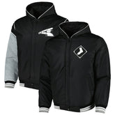 Chicago White Sox JH Design Reversible Fleece Full-Snap Hoodie Jacket - MLB