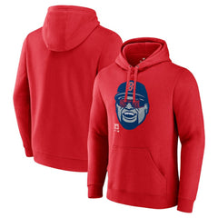 David Ortiz Boston Red Sox Fanatics Big Papi Portrait Fitted Pullover Hoodie - MLB