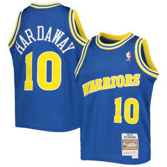 Tim Hardaway Golden State Warriors Youth 1990/91 Hardwood Classics Swingman Jersey Royal - NBA