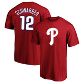 Kyle Schwarber Philadelphia Phillies Fanatics Big & Tall Name & Number T-Shirt - MLB