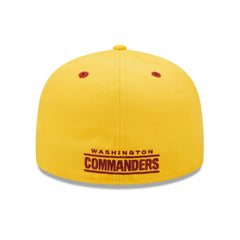 Washington Commanders New Era Flipside 2Tone 59FIFTY Fitted Hat Gold/Burgundy | NFL