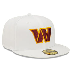 Washington Commanders New Era Omaha 59FIFTY Fitted Hat White | NFL