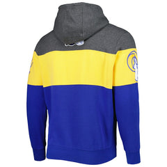 Los Angeles Rams Starter Extreme Pullover Hoodie Heather Charcoal/Royal | NFL