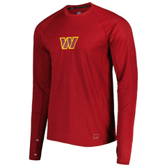 Washington Commanders MSX by Michael Strahan Interval Long Sleeve Raglan T-Shirt Burgundy | NFL