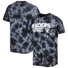 Las Vegas Raiders MSX by Michael Strahan Recovery Tie-Dye T-Shirt Black | NFL