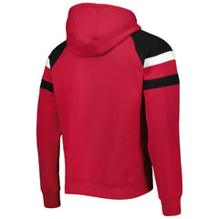 Arizona Cardinals Starter Draft Fleece Raglan Pullover Hoodie Cardinal | NFL