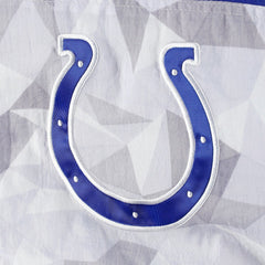Indianapolis Colts Starter Thursday Night Gridiron Raglan Half-Zip Hooded Jacket White/Royal | NFL