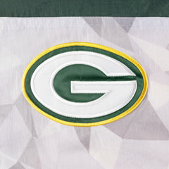 Green Bay Packers Starter Thursday Night Gridiron Raglan Half-Zip Hooded Jacket White/Green | NFL