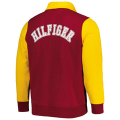 Washington Commanders Tommy Hilfiger Aiden Quarter-Zip Sweatshirt Burgundy/Gold | NFL