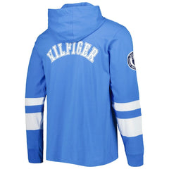 Los Angeles Chargers Tommy Hilfiger Alex Long Sleeve Hoodie T-Shirt Powder Blue/White | NFL